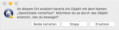 Question about overwriting on macOS